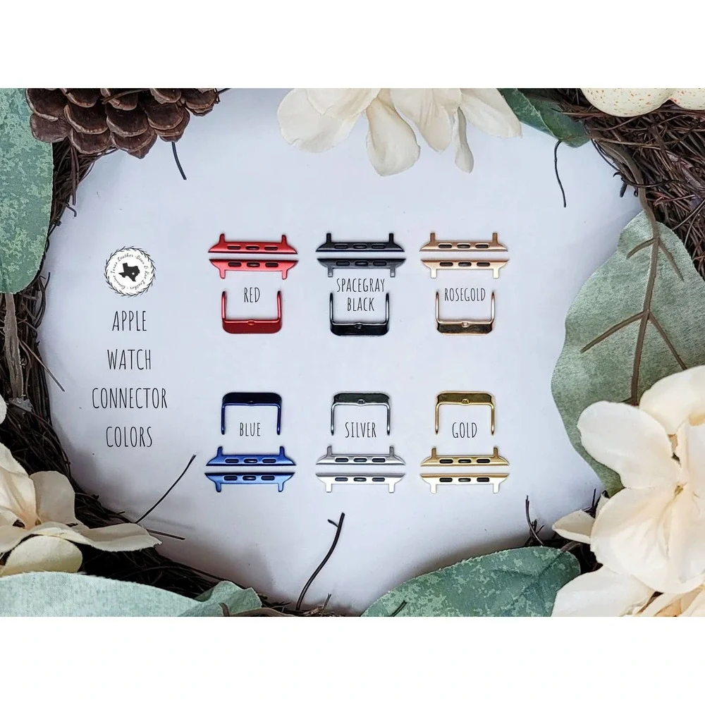 Gold Smartwatch with Camouflage Scrunchie Band